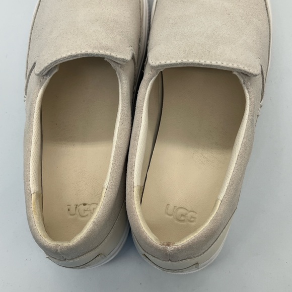 UGG Slip-On Suede Casual Shoes - Beige - Picture 5 of 5